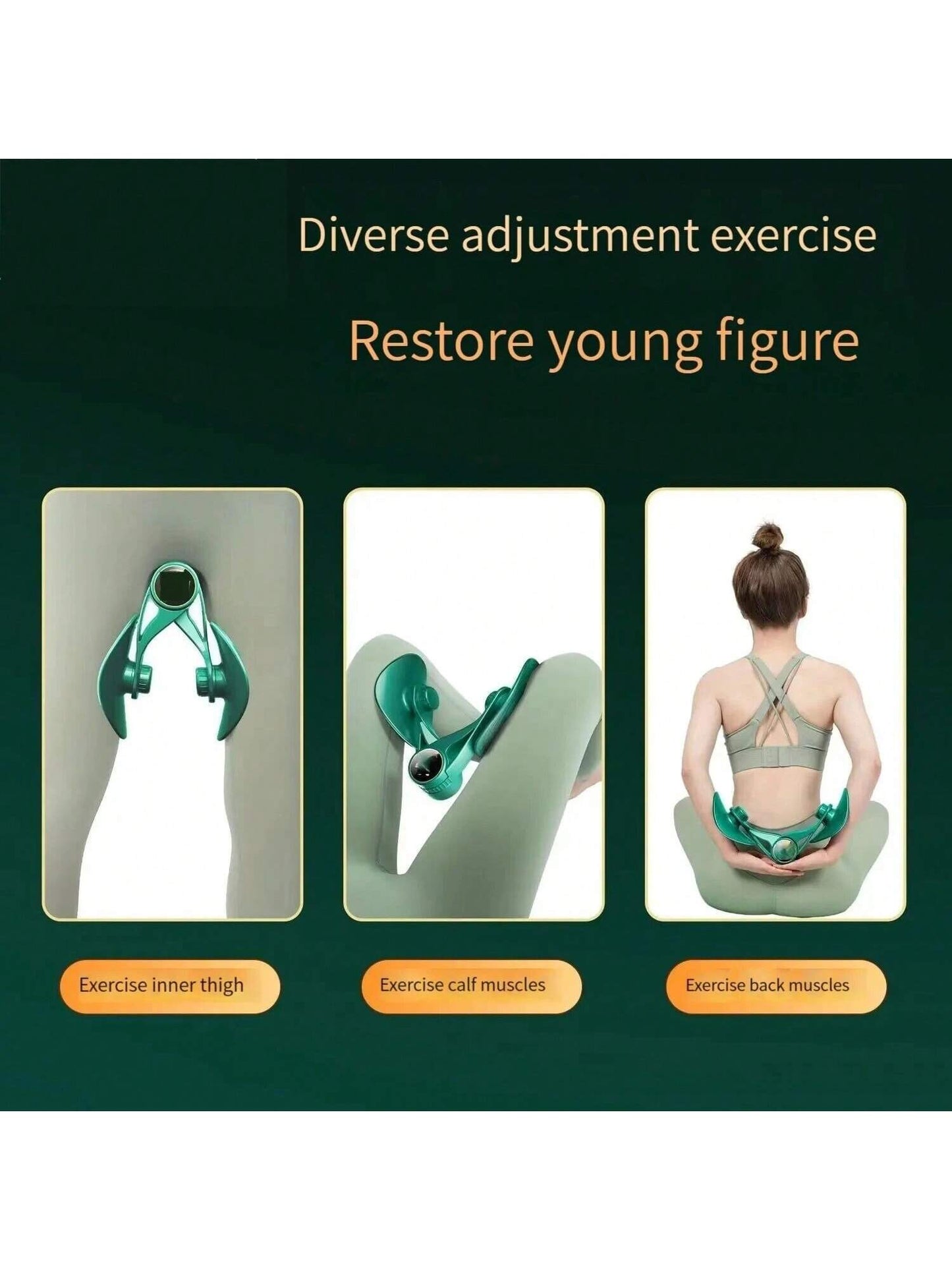 Inner Thigh & Pelvic Floor Kegel Trainer
