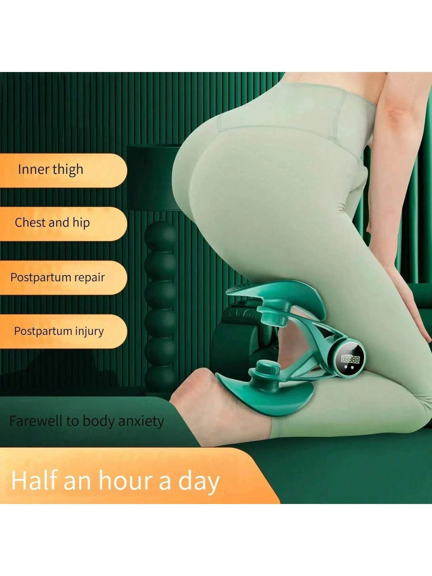 Inner Thigh & Pelvic Floor Kegel Trainer
