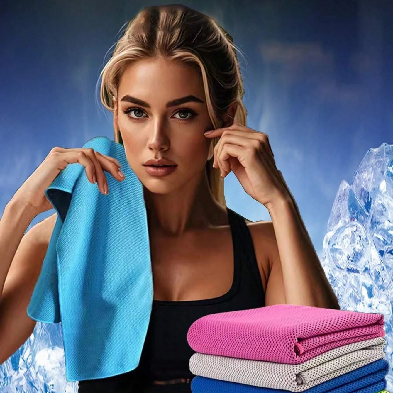 Instant Cooling Sports Towel