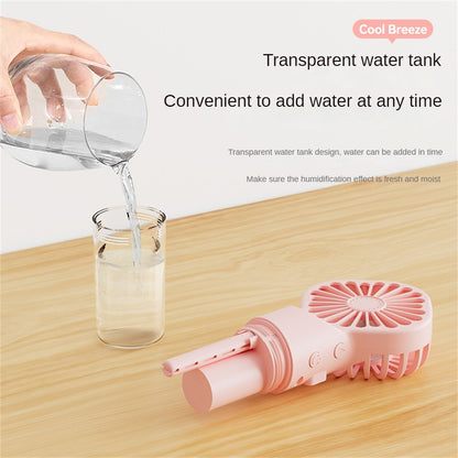 Portable Mist & Cooling Fan