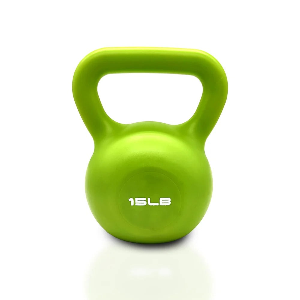 Vinyl Kettlebell Set (5lb–20lb)