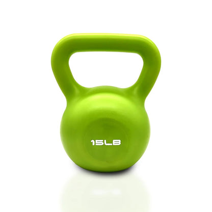 Vinyl Kettlebell Set (5lb–20lb)